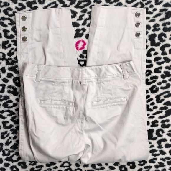 WHBM Button Hem Slim Capri Inseam 23" - Picture 1 of 14